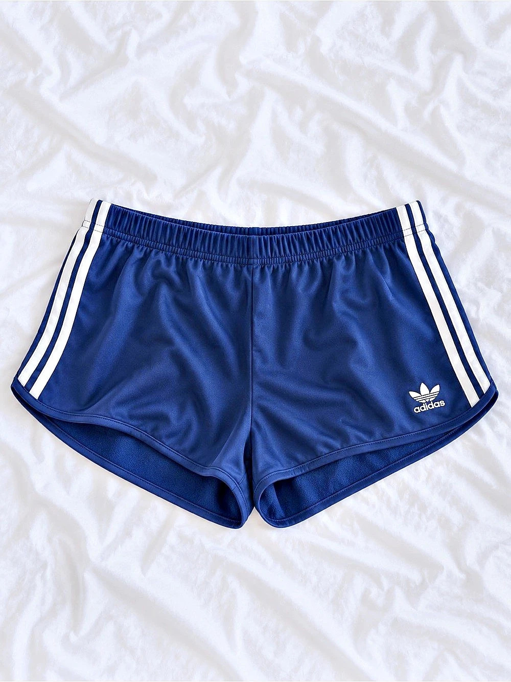 adidas Originals 3-Stripes Shorts Blue & White Medium